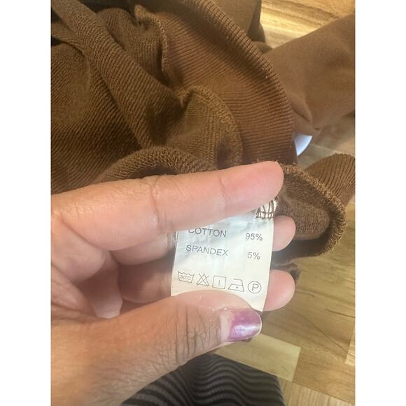 Alaska “The Last Frontier” Brown Sweatshirt – Size L - Picture 8 of 8